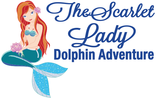 Scarlet Lady Dolphin Cruises Logo Port Aransas Texas